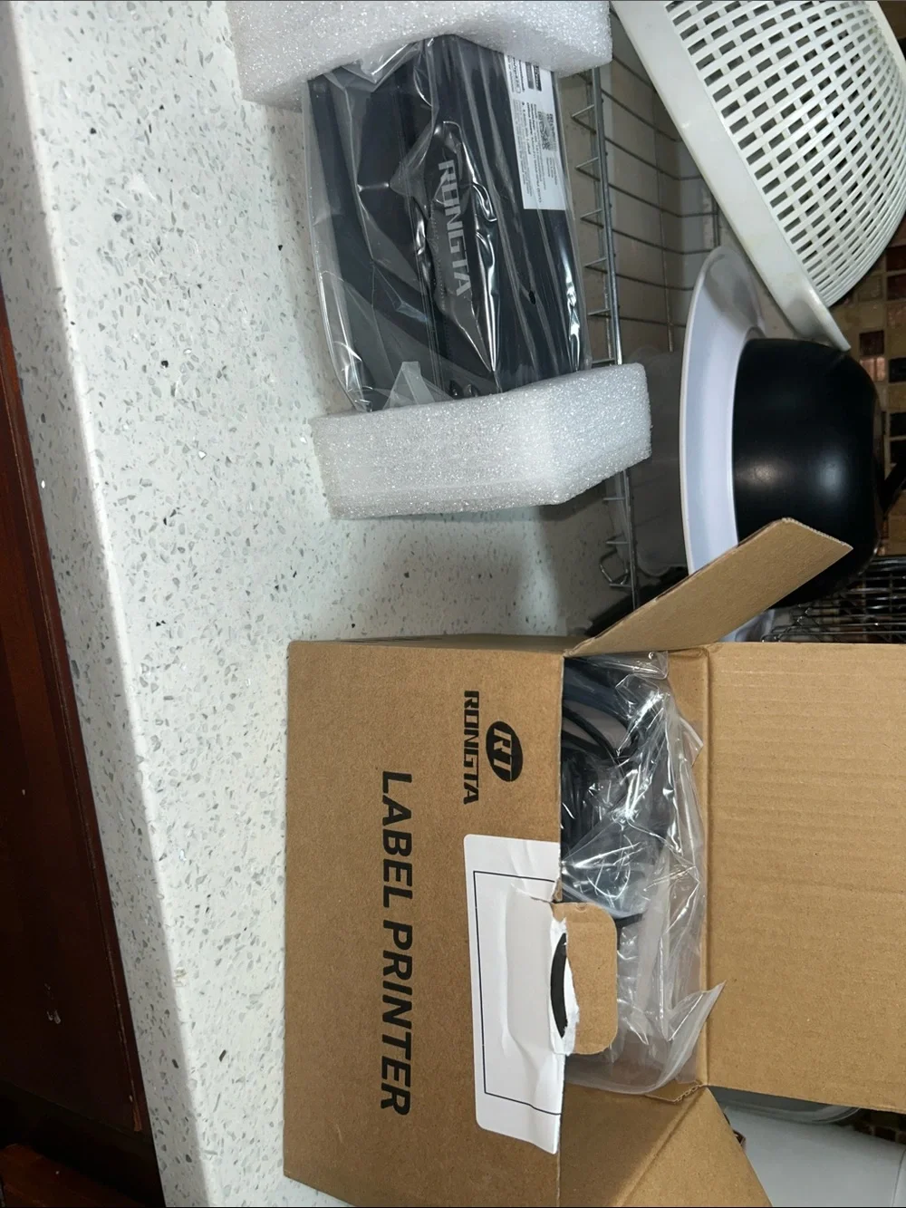New in box Black Label Printer for Home Office